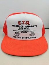 Boné Snapback Vintage ETR Elétrico Magneto Alternador Gerador Chapéu Caminhoneiro Novo  comprar usado  Enviando para Brazil