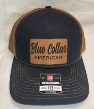 Gorra americana cuello azul Richardson 112 Trucker Ball Cap nueva segunda mano  Embacar hacia Argentina