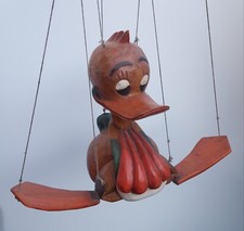 Ente holz marionette gebraucht kaufen  Brühl
