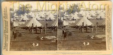 Nº 68 CARTÃO FOTOGRÁFICO ESTEREOSCÓPIO ANTIGO 1898 GUERRA ESPANHOLA AMERICANA EUA ARTE EM LUNETA, usado comprar usado  Enviando para Brazil