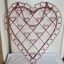 Red wire heart for sale Red wire heart for sale  TONBRIDGE