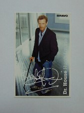 Autogrammkarte hugh laurie gebraucht kaufen  Berlin