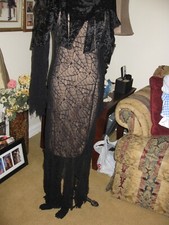 Usado, VESTIDO DE NOIVA VIÚVA NEGRA NOVIDADES FÓRUM ADULTO MÉDIO #54733 HALLOWEEN comprar usado  Enviando para Brazil