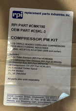 Kit de peças de reposição para compressor dental PM Industries Inc. CMK190 OEM CSKL-3 comprar usado  Enviando para Brazil