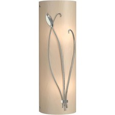 Aplique de pared Hubbardton Forge, LLC 205770-1110 CAJA ABIERTA hoja forjada y vástago segunda mano  Embacar hacia Mexico