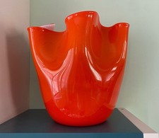 Venini vaso fazzoletto usato  Roma