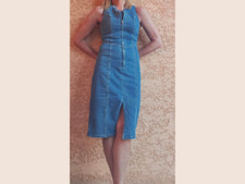 Robe midi jean d'occasion  La Crau