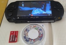 SONY PSP STREET E-1004 NOIR PLAYSTATION Portable Console Avec Chargeur Carte Jeu, usado comprar usado  Enviando para Brazil