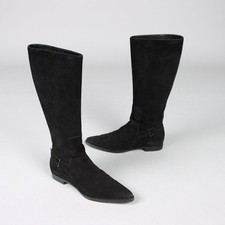 Stivali camoscio nero usato  Cambiago