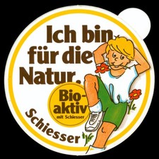 Werbe aufkleber schiesser gebraucht kaufen  Deutschland