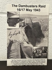 Rare dambusters raid for sale  BEDFORD