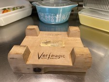 VINTAGE PLACA DE CORTE DE MADEIRA DE MONTANHA VERMÁGIC ADAMS CO SUPORTE MAGNÉTICO DE BORDO comprar usado VINTAGE PLACA DE CORTE DE MADEIRA DE MONTANHA VERMÁGIC ADAMS CO SUPORTE MAGNÉTICO DE BORDO comprar usado  Enviando para Brazil