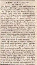1837. SIR JOHN LESLIE, PROF. OF NATURAL PHILOSOPHY, UNIVERSITY OF EDINBURGH. FEA comprar usado  Enviando para Brazil