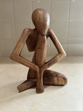 Wooden abstract yoga for sale  Pittstown
