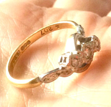 Diamants 18k platine d'occasion  Vernon