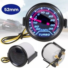 Equipo de afinación Turbo Boost Gauge 35 psi lente ahumada para fácil lectura segunda mano  Embacar hacia Mexico