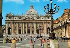 Włochy - Rzym, Roma - Bazylika św. Piotra - Karta niewykorzystana na sprzedaż  Wysyłka do Poland