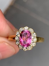 pink sapphire gold ring for sale pink sapphire gold ring for sale BRIGHTON
