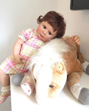 Künstlerpuppe amelina monika gebraucht kaufen  Plettenberg