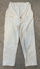 Schwangerschaftsjeans weiß ne gebraucht kaufen  Ostfildern