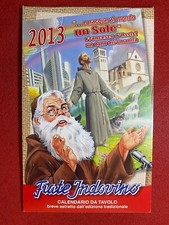 Calendario 2013 frate usato  Bologna