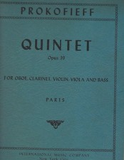 Vintage prokofieff quintet for sale  Los Angeles