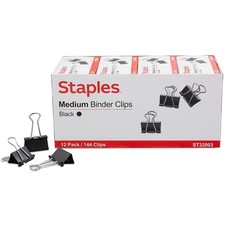 Staples medium binder for sale  USA