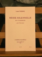 Louis vierne messe d'occasion  Rennes