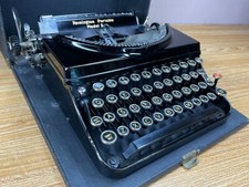 Máquina de escrever Remington portátil modelo 5 1933 trabalho brilhante preta Elite comprar usado  Enviando para Brazil