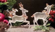 Vintage clear frosted for sale  Kings Mountain
