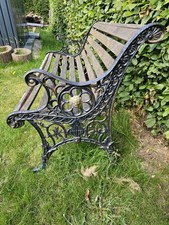Parkbank gartenbank seitenteil gebraucht kaufen  Rendsburg