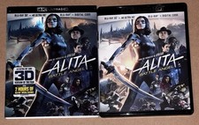Alita: Battle Angel 4K Ultra HD + 3D Version +Blu Ray+ Slipcover comprar usado  Enviando para Brazil