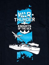 Camiseta promocional rara War Thunder Knights of the Sea tamanho XL comprar usado  Enviando para Brazil