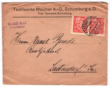 Brief textilwerke mautner gebraucht kaufen  Neugersdorf