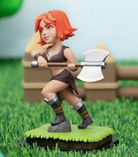 Autêntico boneco oficial Supercell Clash Royale Valkyrie PVC - Vendedor do Reino Unido comprar usado  Enviando para Brazil