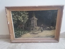 Antico quadro olio usato  Correggio