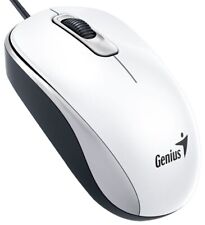 Mouse óptico Genius Dx-110 branco USB tamanho completo comprar usado  Enviando para Brazil