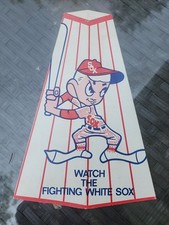 MEGAFONE DOBRÁVEL CHICAGO WHITE SOX c1950s 10 polegadas de altura caixa de pipoca luta , usado comprar usado  Enviando para Brazil