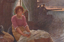 Cartolina arte pittura usato  Bologna