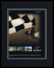 Gran Turismo 4 2005 PS2 emoldurado 11x14 anúncio ORIGINAL, usado comprar usado  Enviando para Brazil