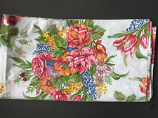NOVO Raro RALPH LAUREN Melissa *FOLHA PLANA RAINHA Floral Casa de Praia Flores Brancas comprar usado  Enviando para Brazil