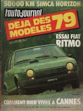 Auto journal 1978 d'occasion  Rennes-