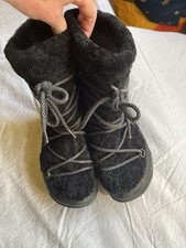 Fitflop black shearling for sale  LONDON