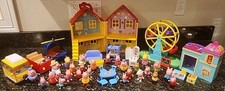 Lote enorme Peppa Pig Family Camper School House roda-gigante e bonecos muito limpos comprar usado  Enviando para Brazil
