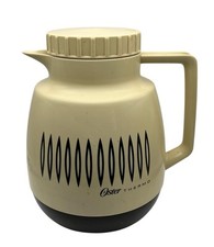 Jarro de café vintage bege Oster com isolamento térmico 2 qt usado comprar usado  Enviando para Brazil