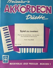 Preissler akkordeon duette gebraucht kaufen  Traunreut