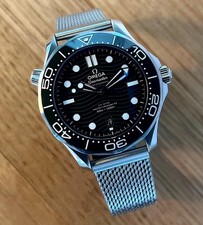 Pulseira de malha de aço inoxidável trançada 20 mm para Omega Seamaster No Time To Die 007 milanês comprar usado  Enviando para Brazil