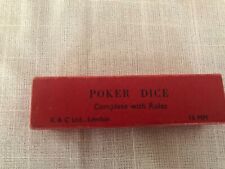 Set vintage poker for sale  WIRRAL