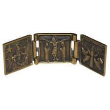Bronze religious travel d'occasion  Expédié en Belgium