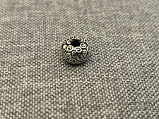 Original Pandora Bead Charm 925er Silber Kugel Zirkonia Blau Clip 790962 comprar usado  Enviando para Brazil